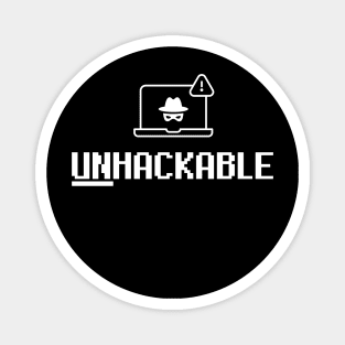 Unhackable Web Programmer Design Magnet